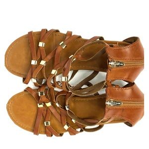 Brown sandals